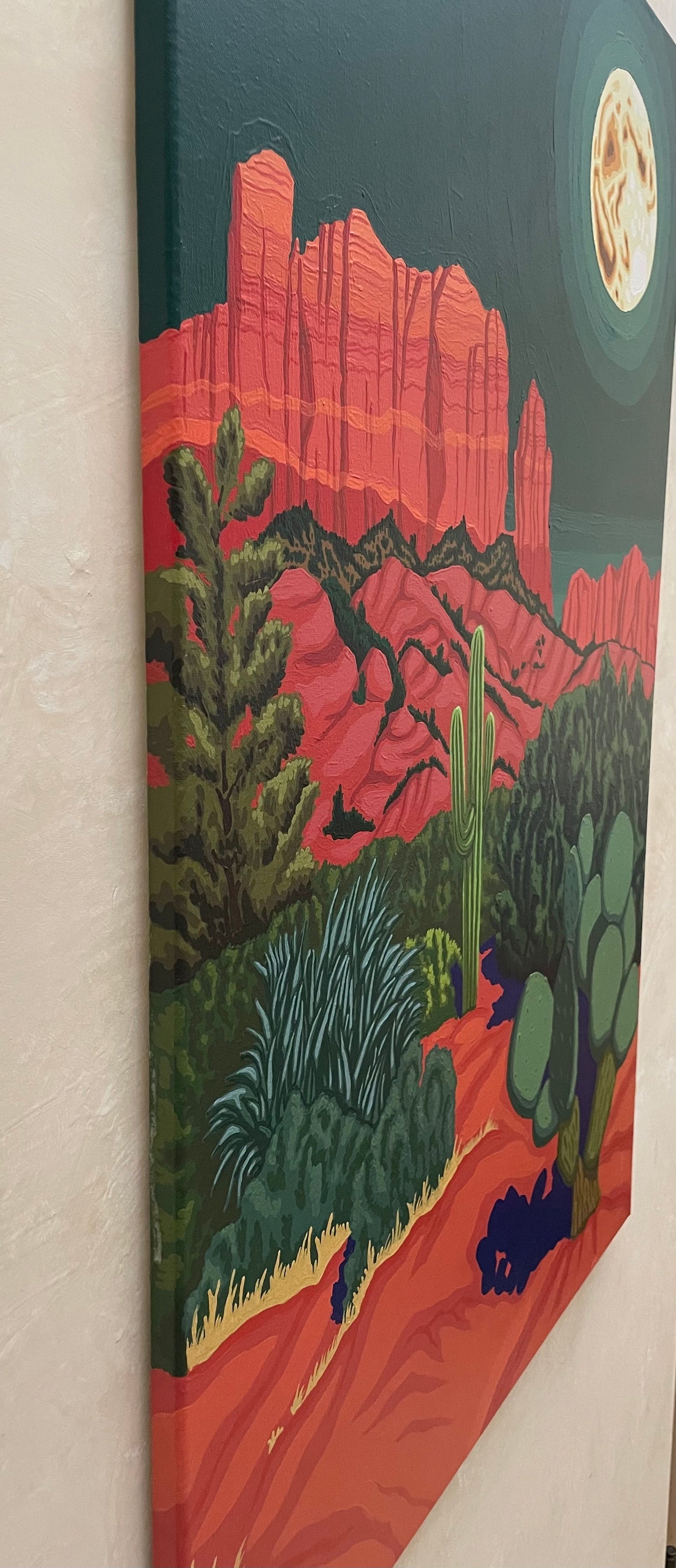 Desert Moon Original Painting