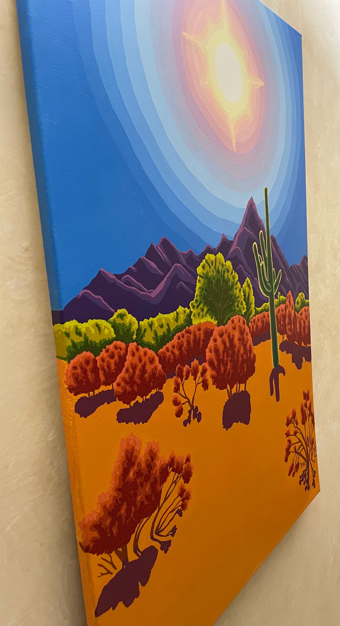 Desert Sun Original Painting