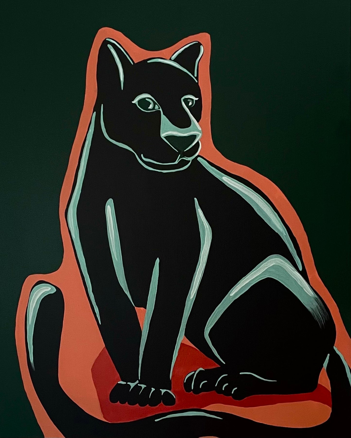 Panther Original Painting