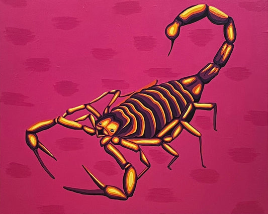 Scorpion Original Painting
